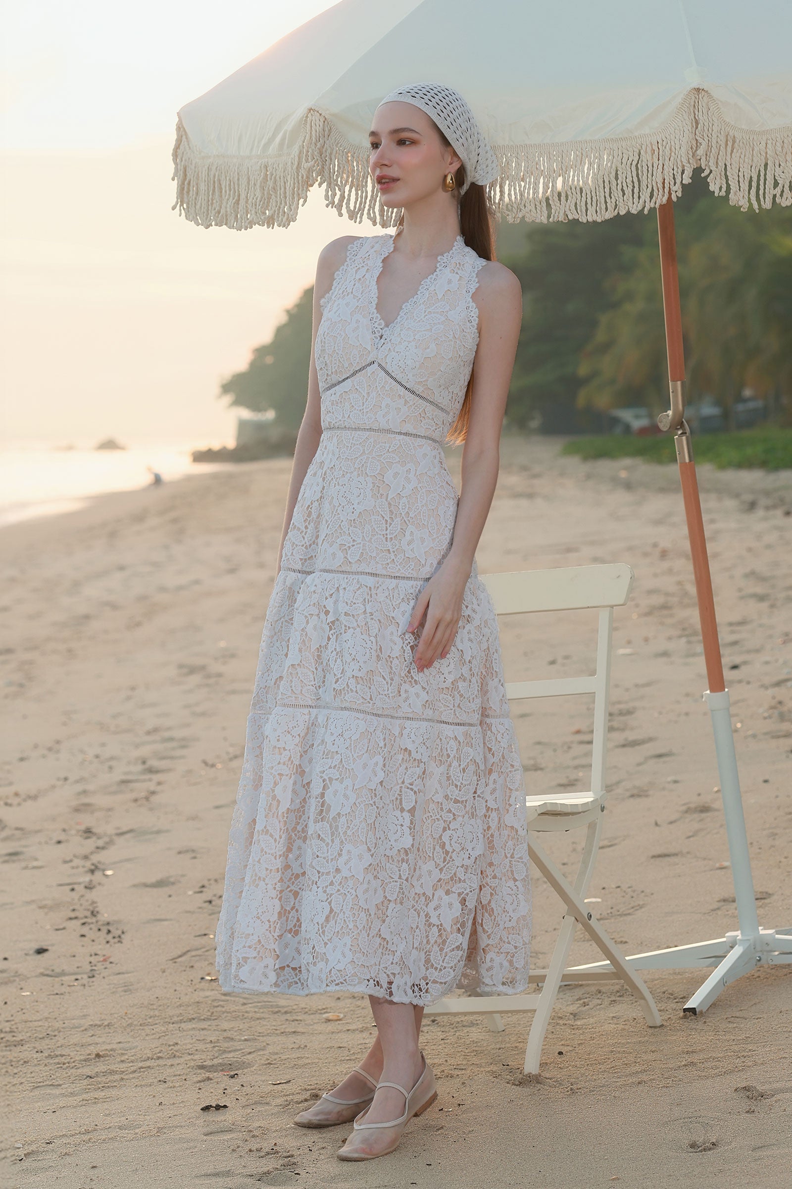 Élodiane Dress (White)