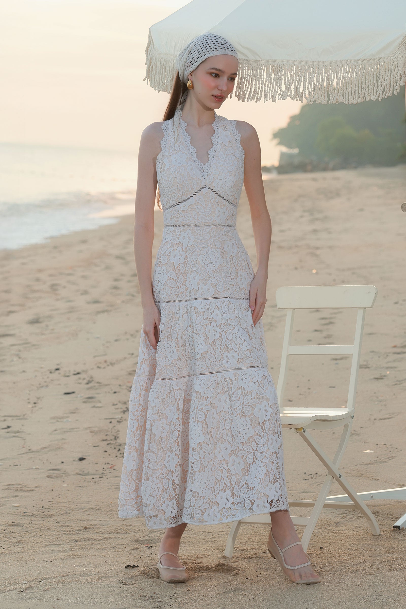 Élodiane Dress (White)