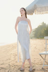 Valeria Tassel Dress (Champagne)