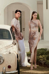 Amour Batik Dress (Brown)