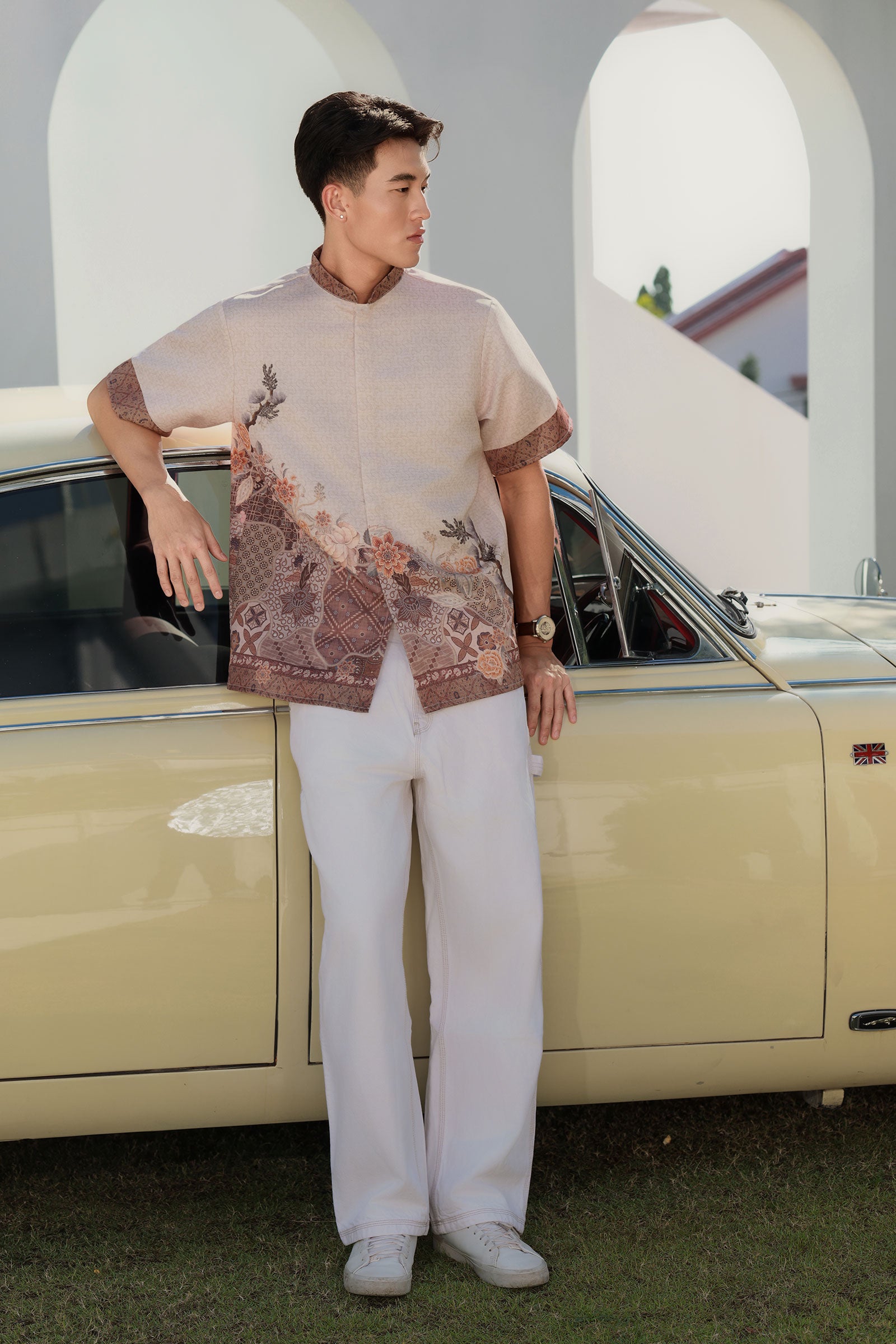 Amour Batik Shirt (Brown)