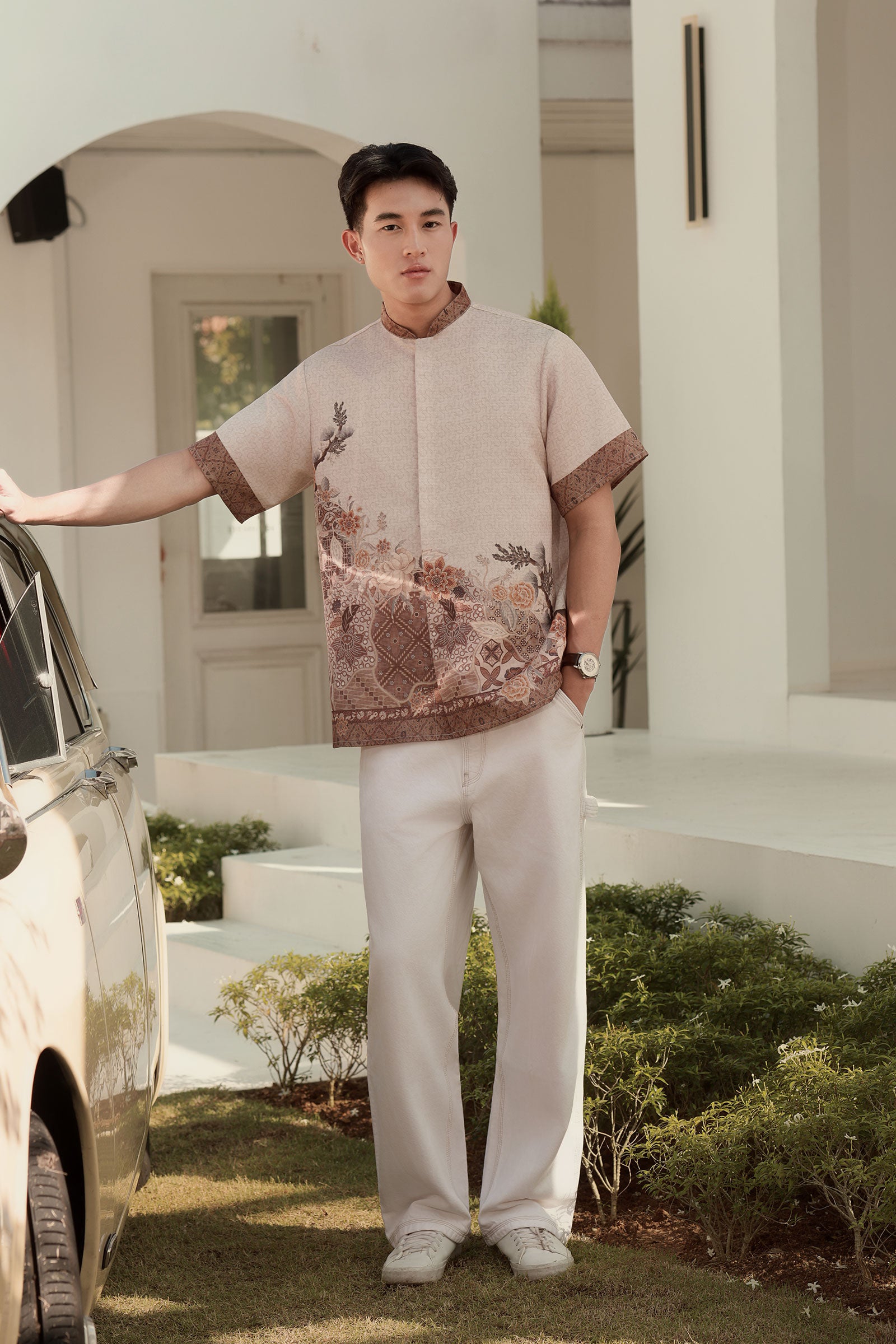 Amour Batik Shirt (Brown)