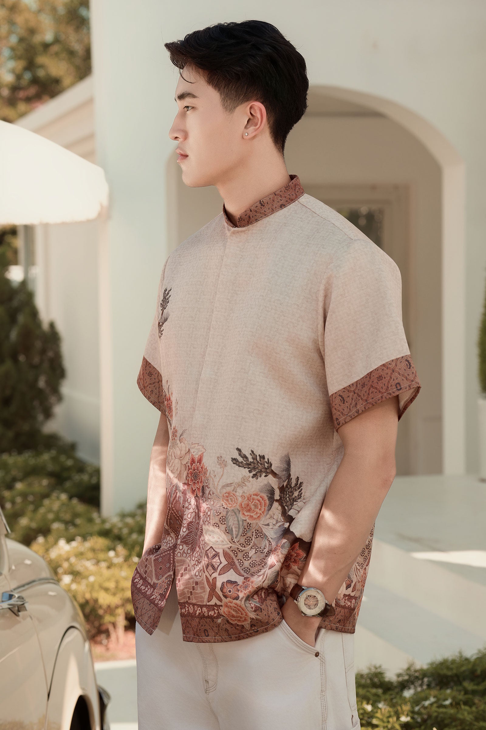 Amour Batik Shirt (Brown)