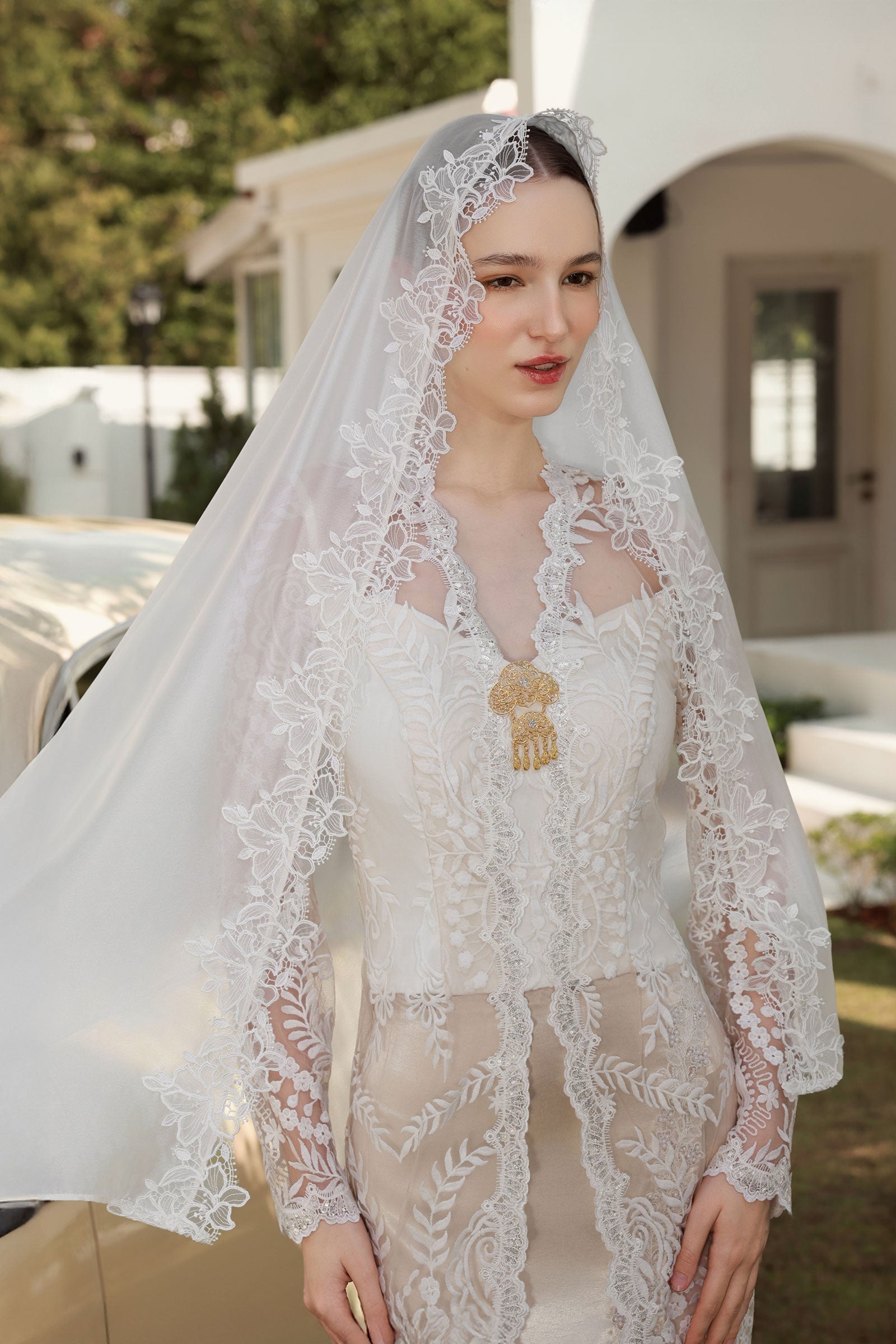 Amour Kebaya Set (Champagne)