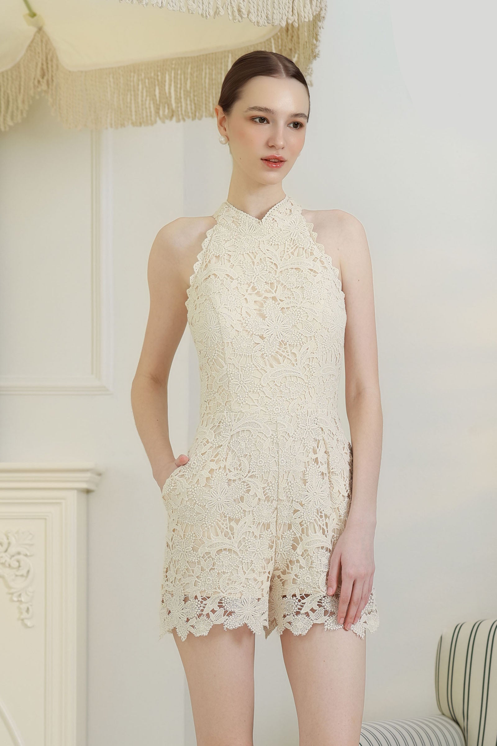 Elianne Romper (Butter)