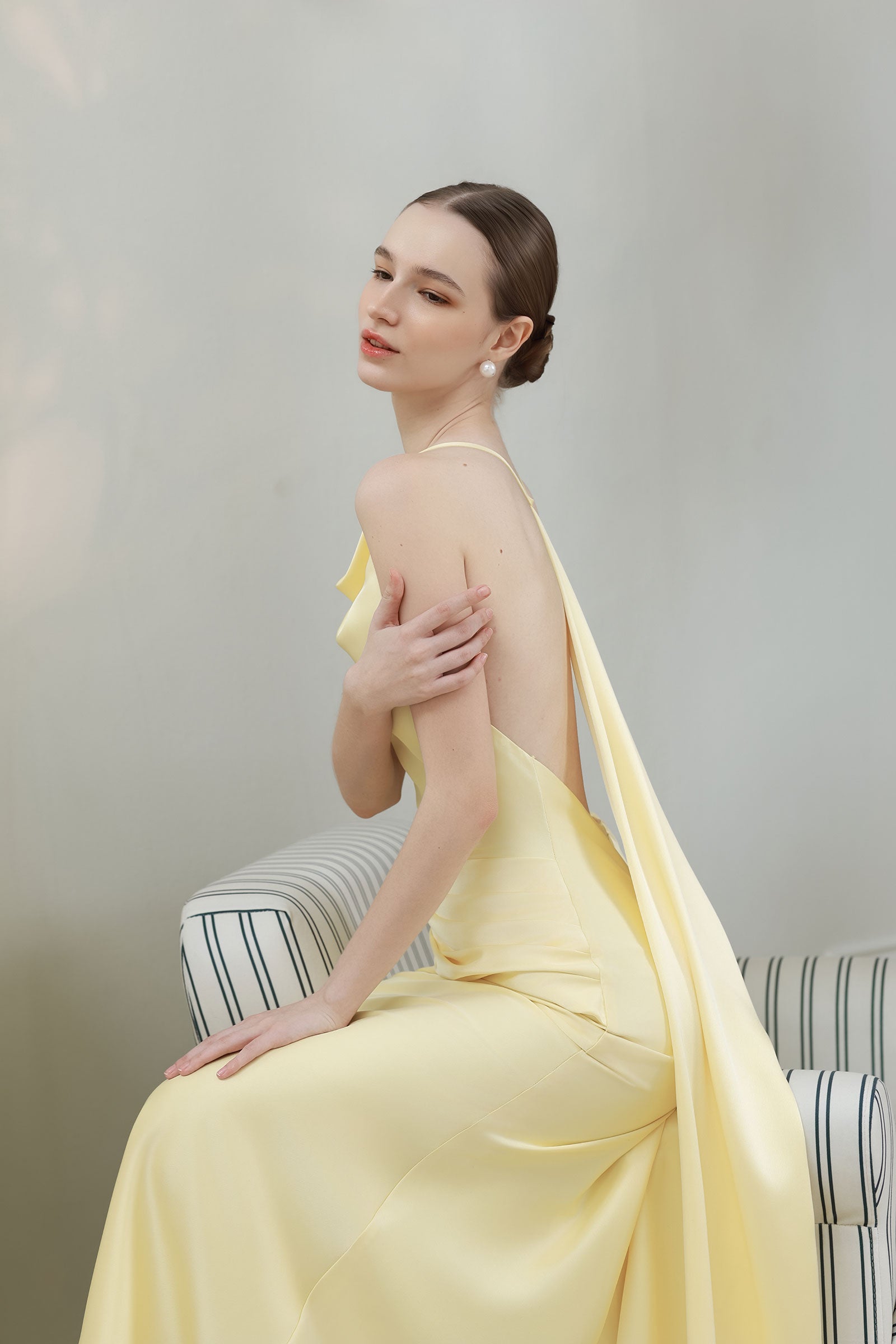 Eviele Dress (Butter Yellow)