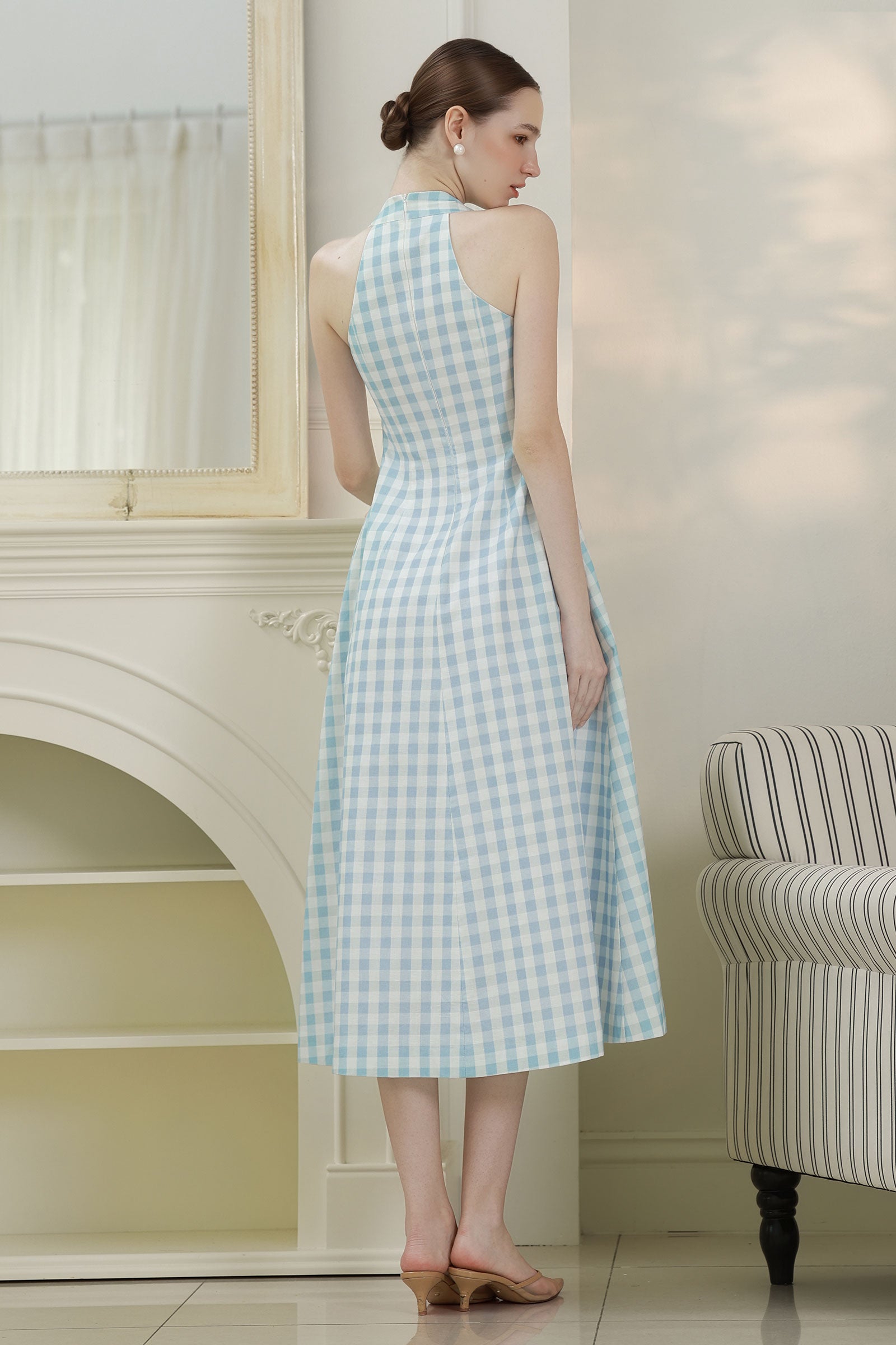Alora Dress (Baby Blue)