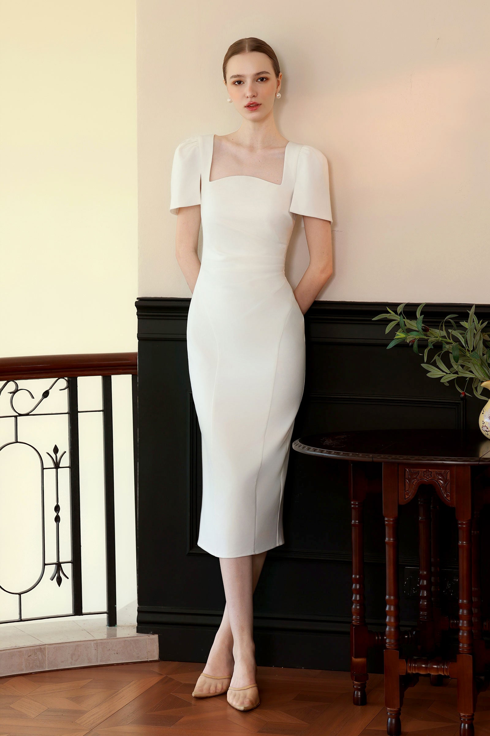 Vianne Dress (White)