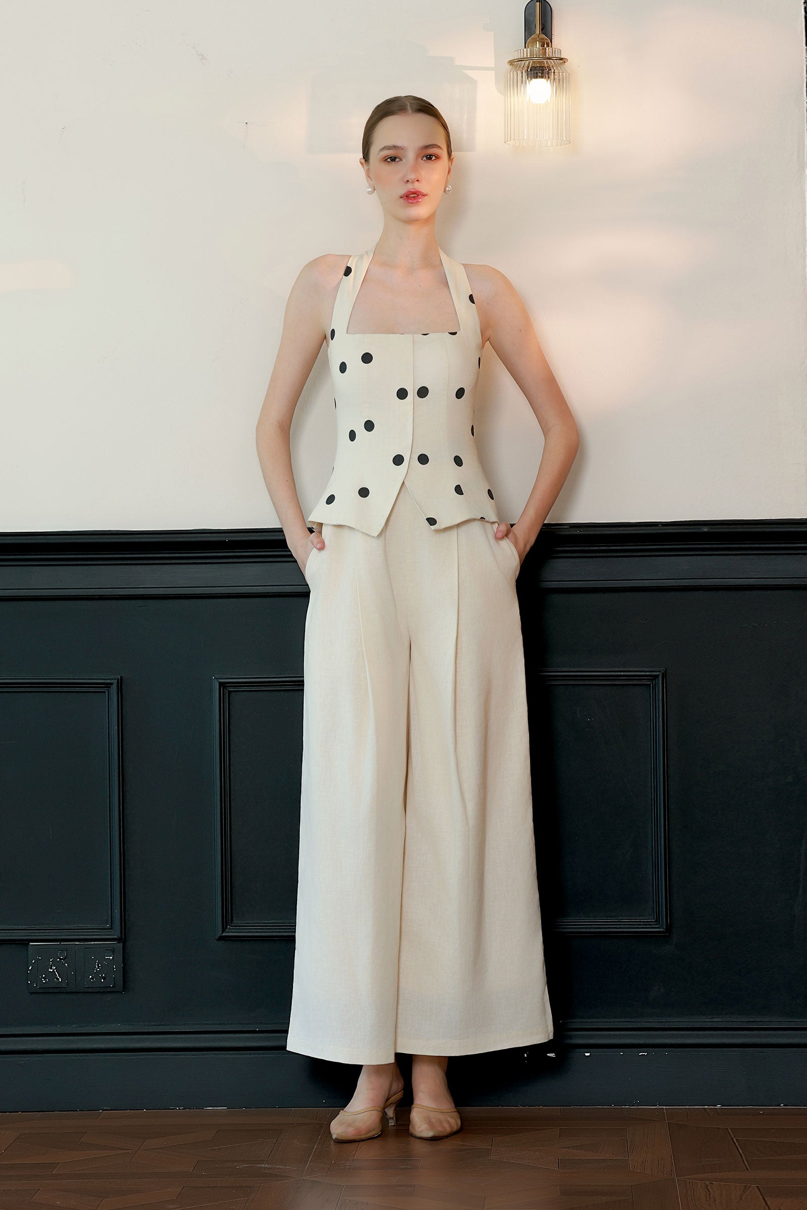 Marielle Jumpsuit (Cream)
