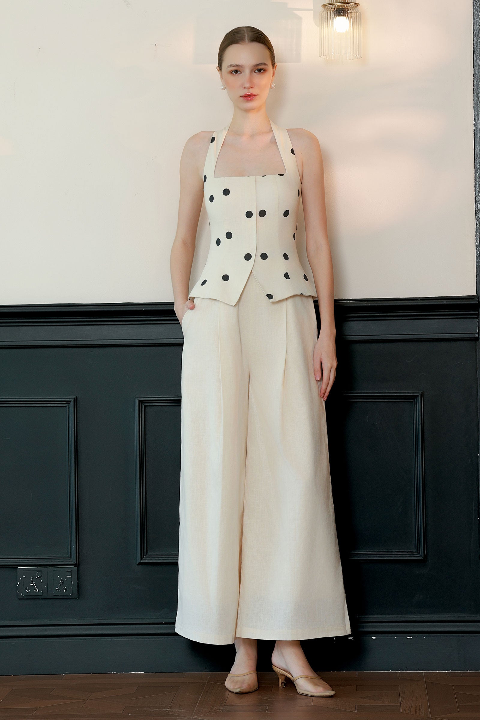Marielle Jumpsuit (Cream)