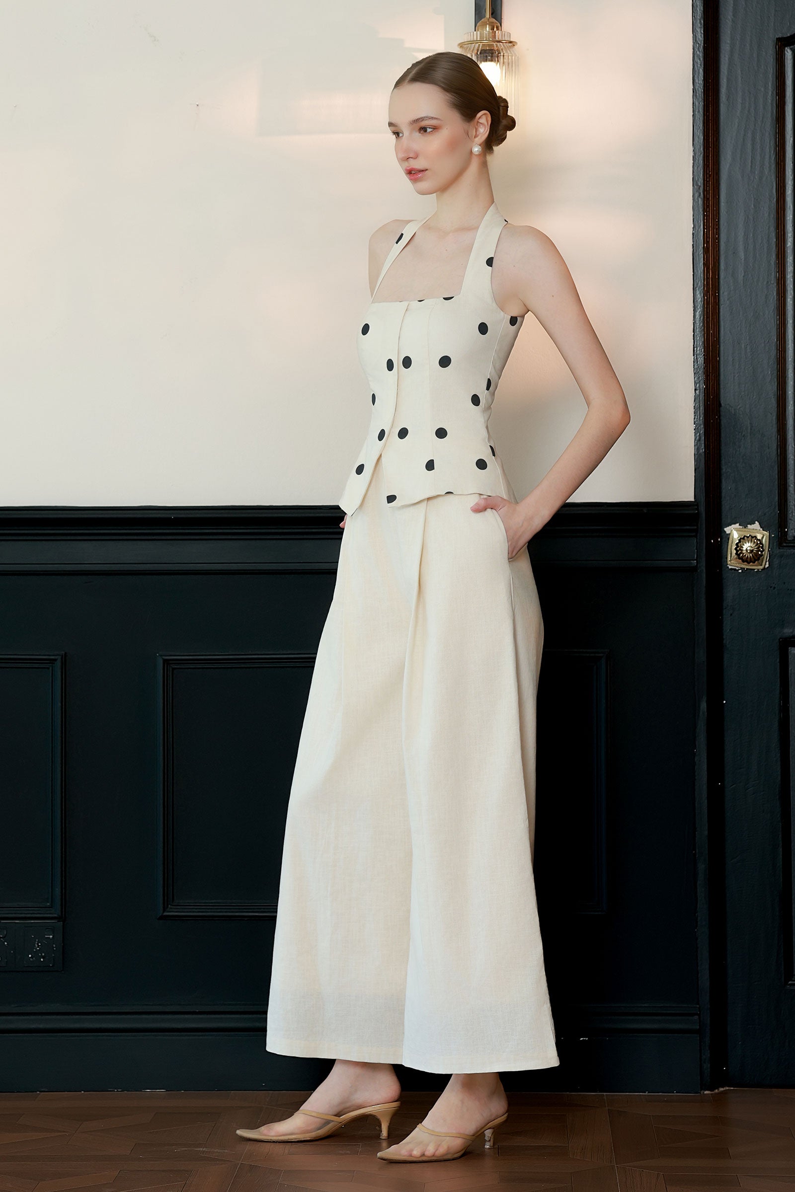 Marielle Jumpsuit (Cream)