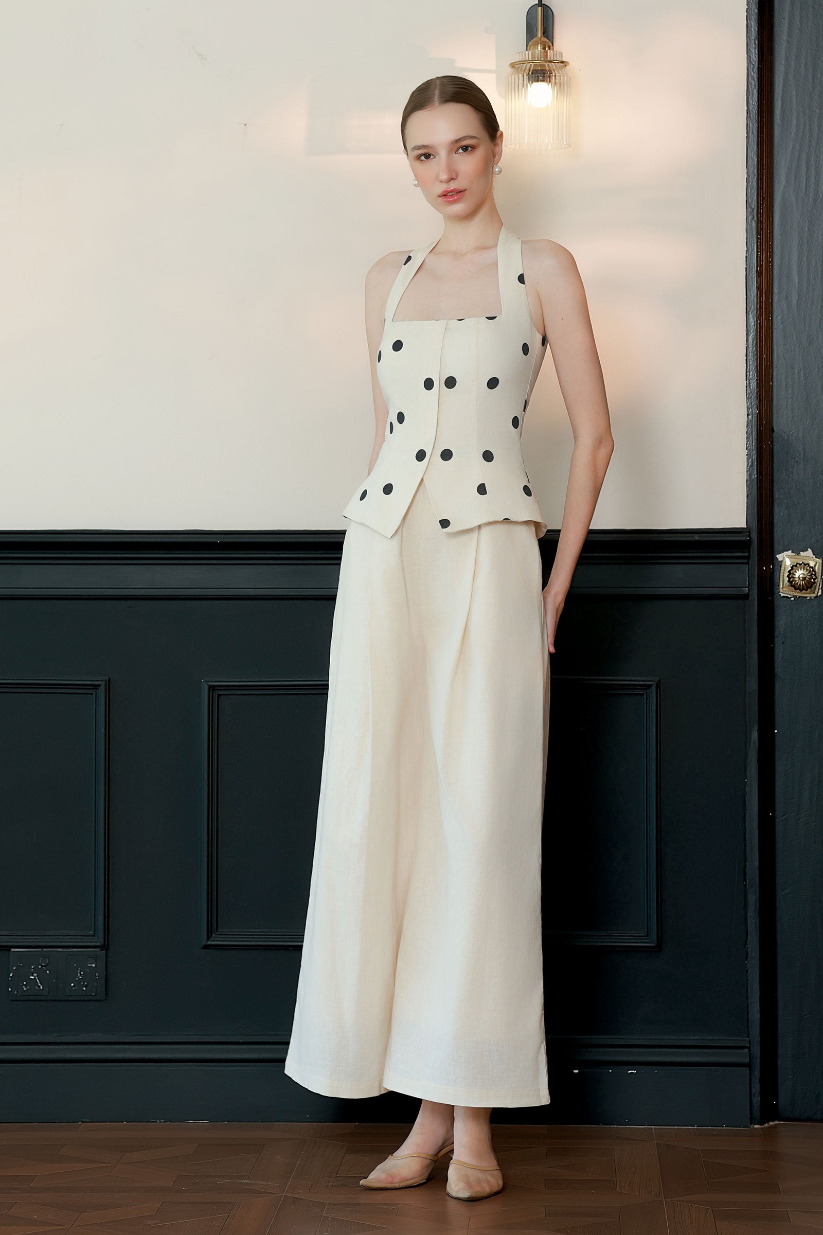 Marielle Jumpsuit (Cream)
