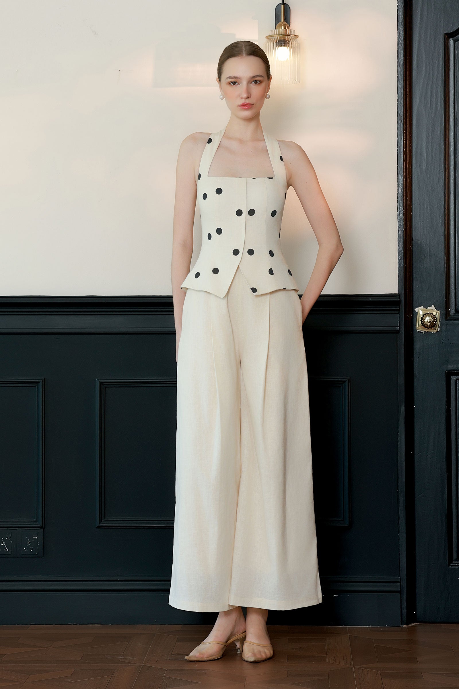Marielle Jumpsuit (Cream)