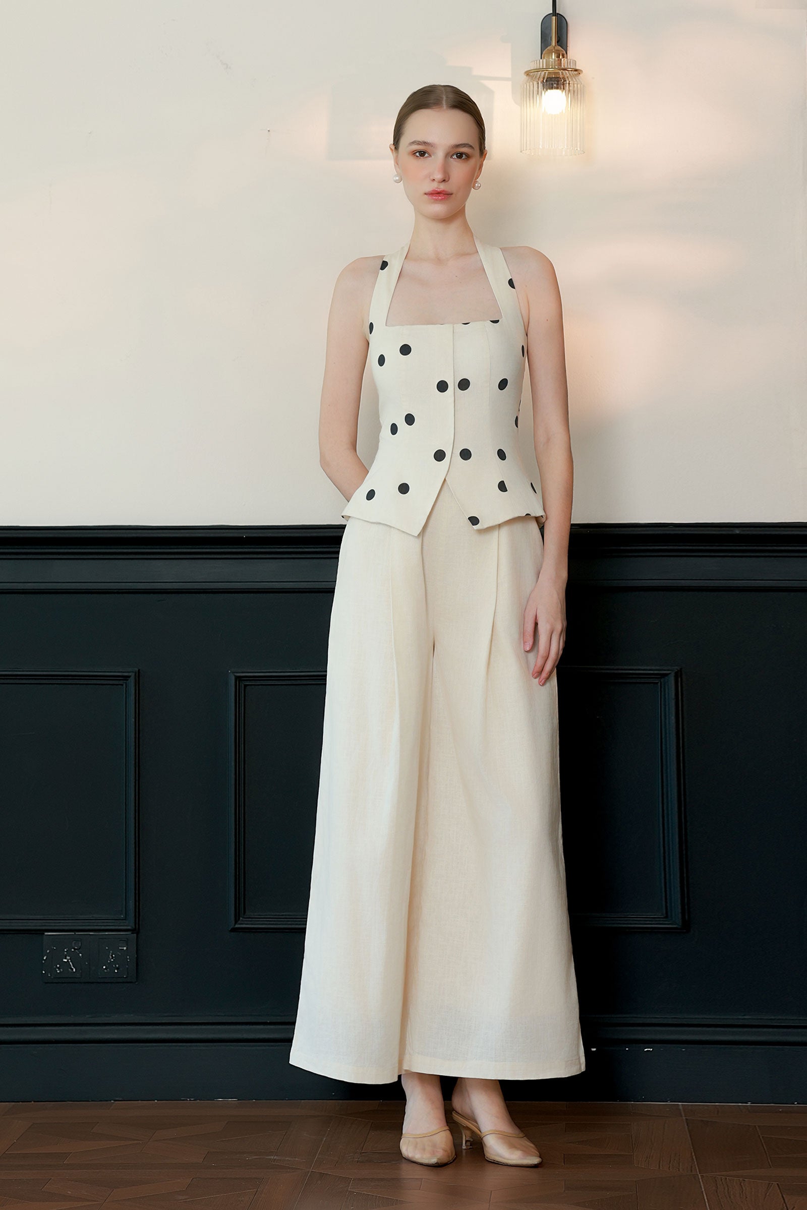 Marielle Jumpsuit (Cream)
