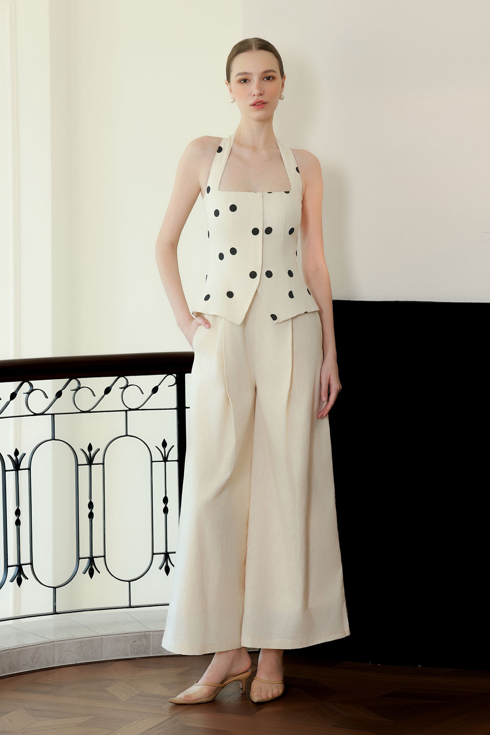Marielle Jumpsuit (Cream)