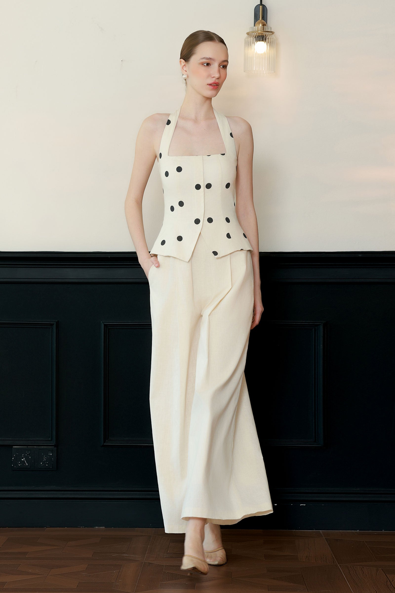 Marielle Jumpsuit (Cream)