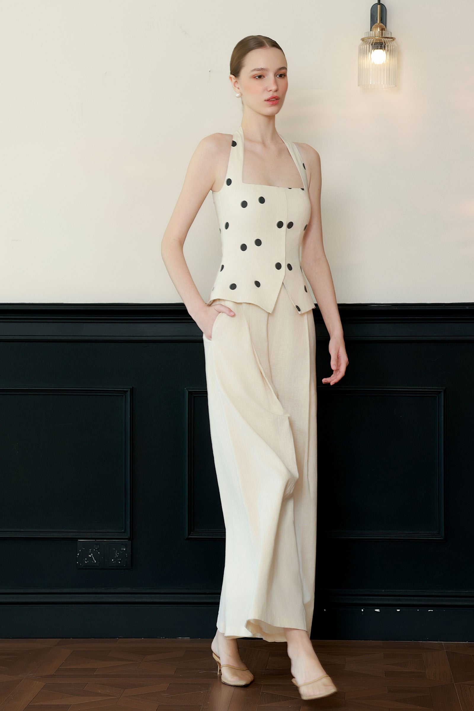 Marielle Jumpsuit (Cream)