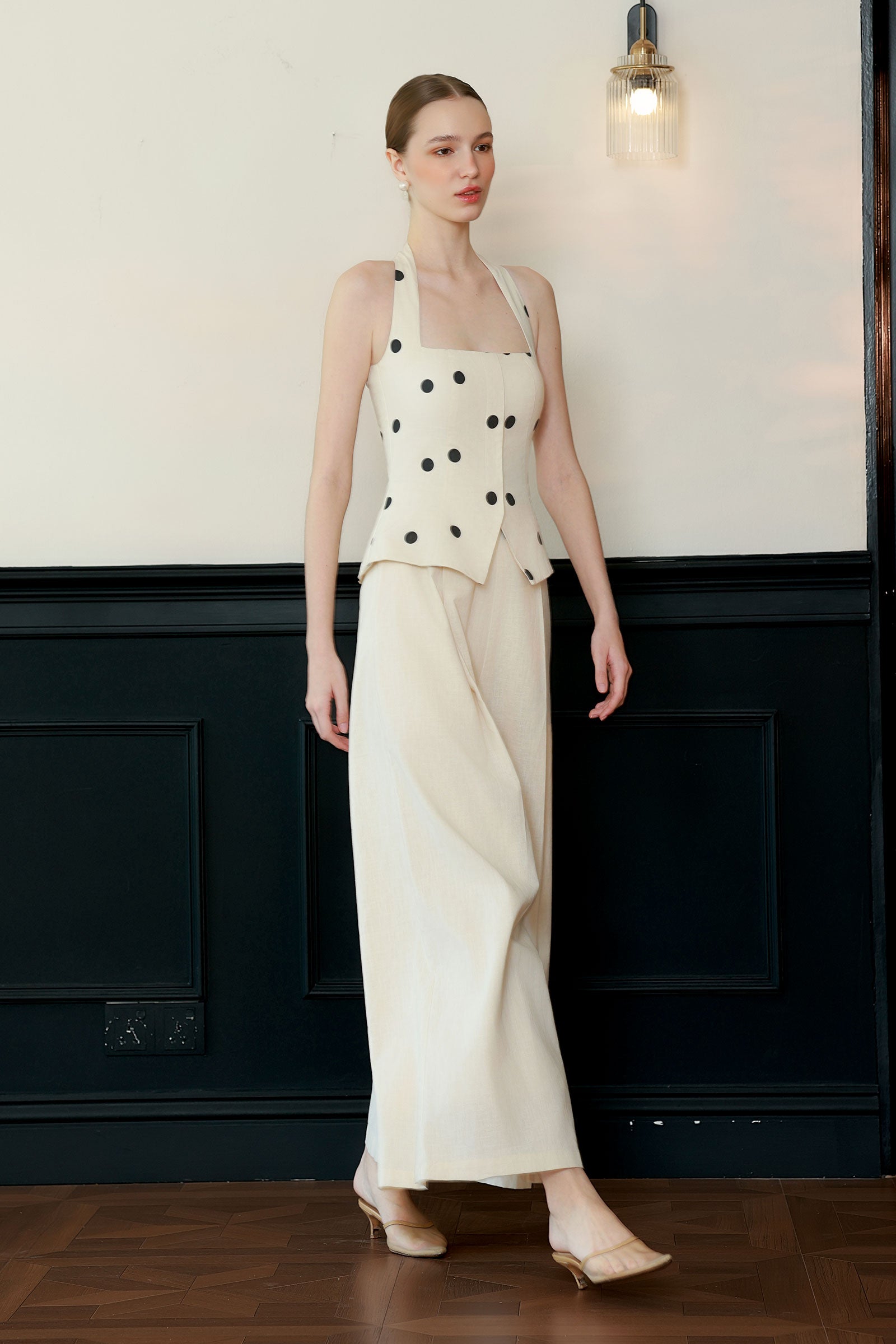 Marielle Jumpsuit (Cream)