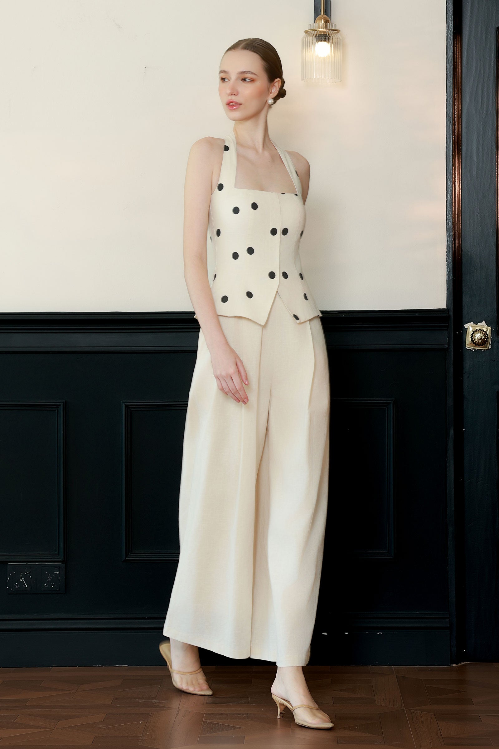Marielle Jumpsuit (Cream)