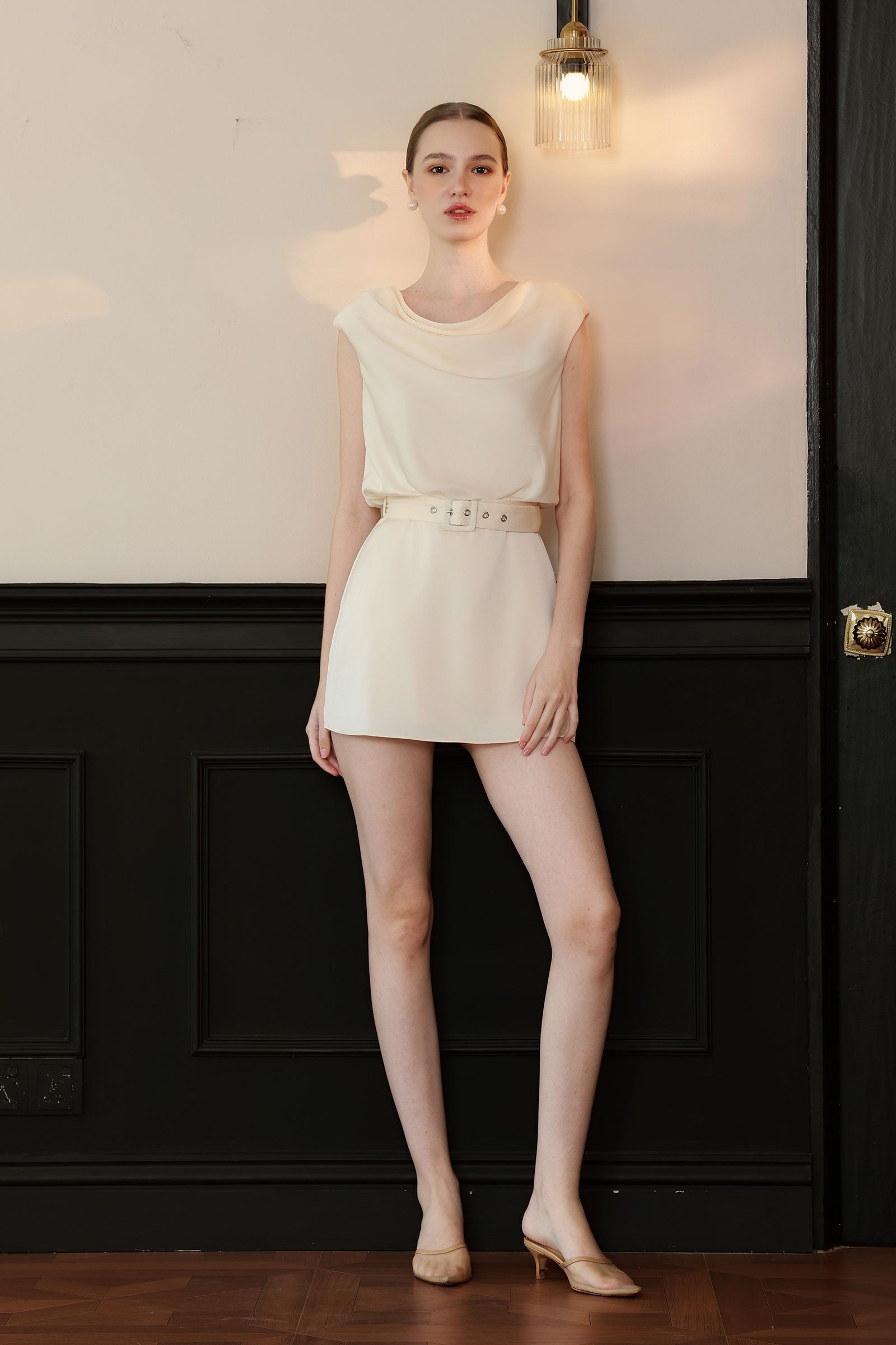 Veniz Romper (White)