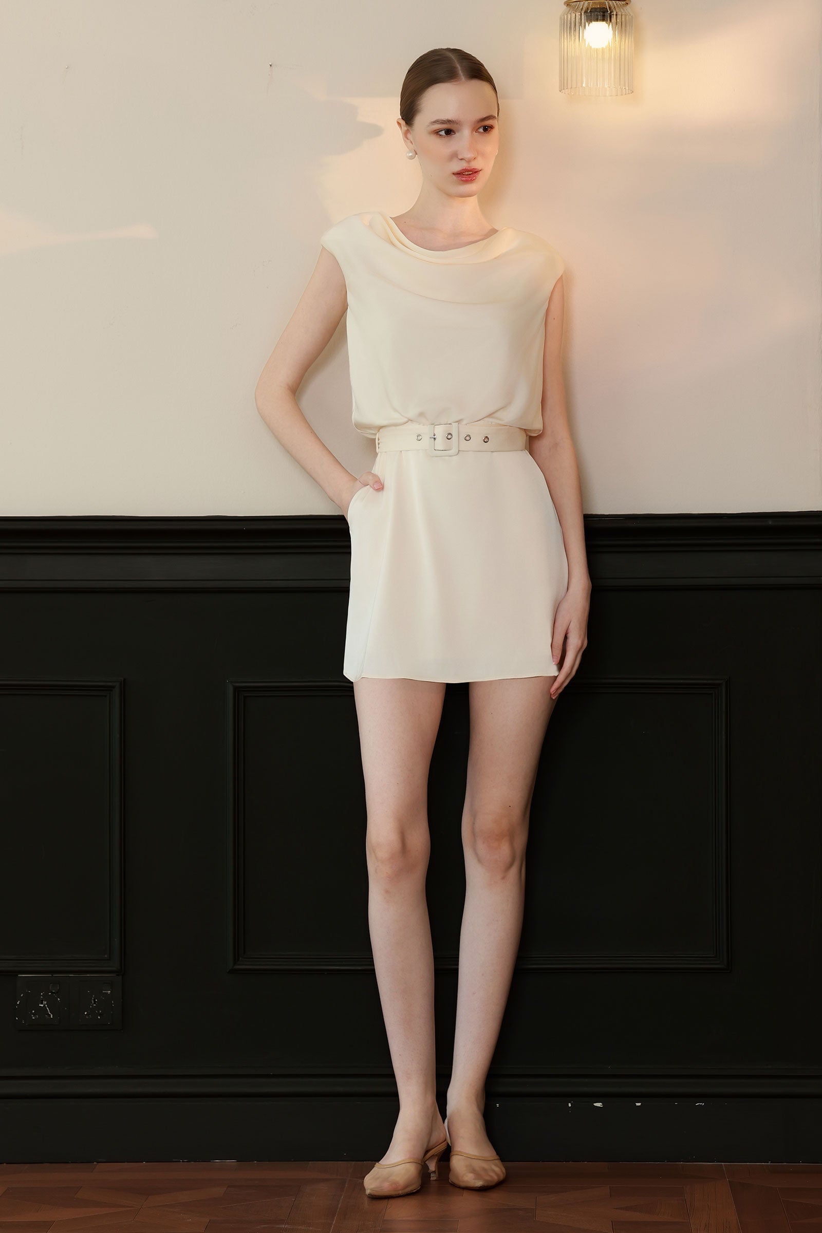 Veniz Romper (White)