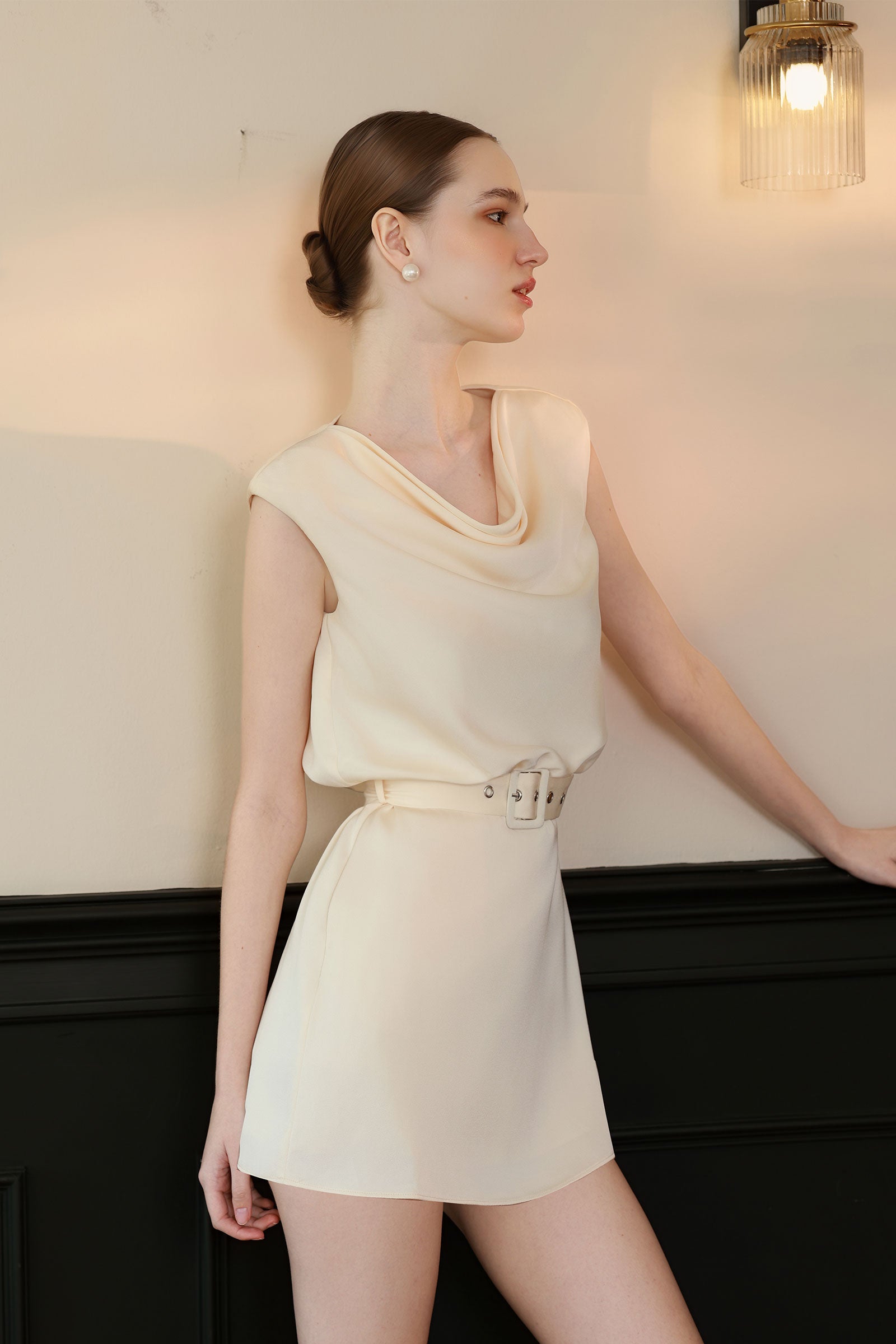 Veniz Romper (White)
