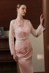 Moria Kebaya Set (Pink)