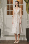 Isaline Linen Dress (Cream)