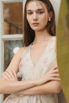 Isaline Linen Dress (Cream)