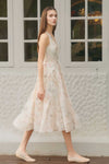 Isaline Linen Dress (Cream)