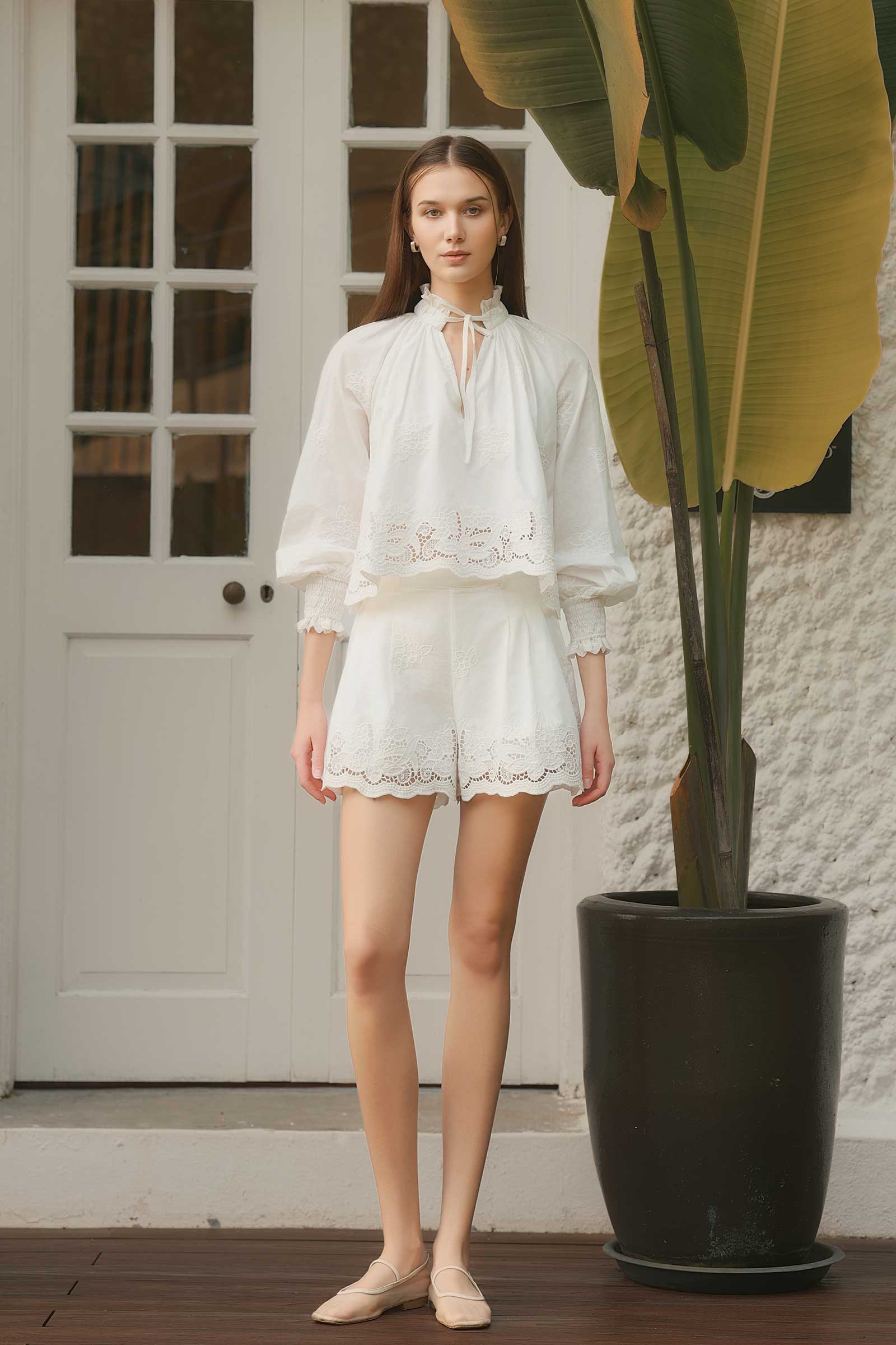 Florienne Top (White)