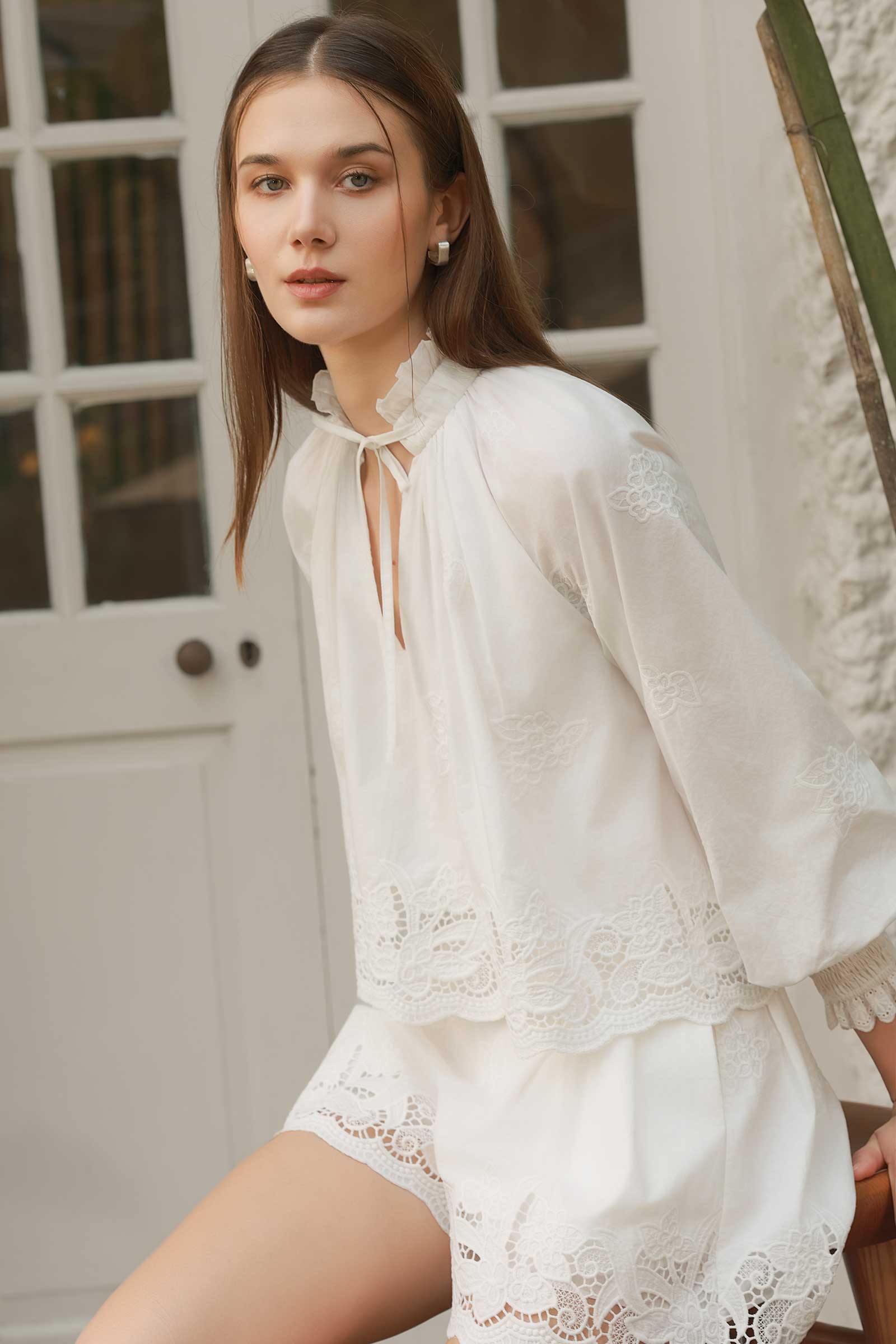 Florienne Top (White)