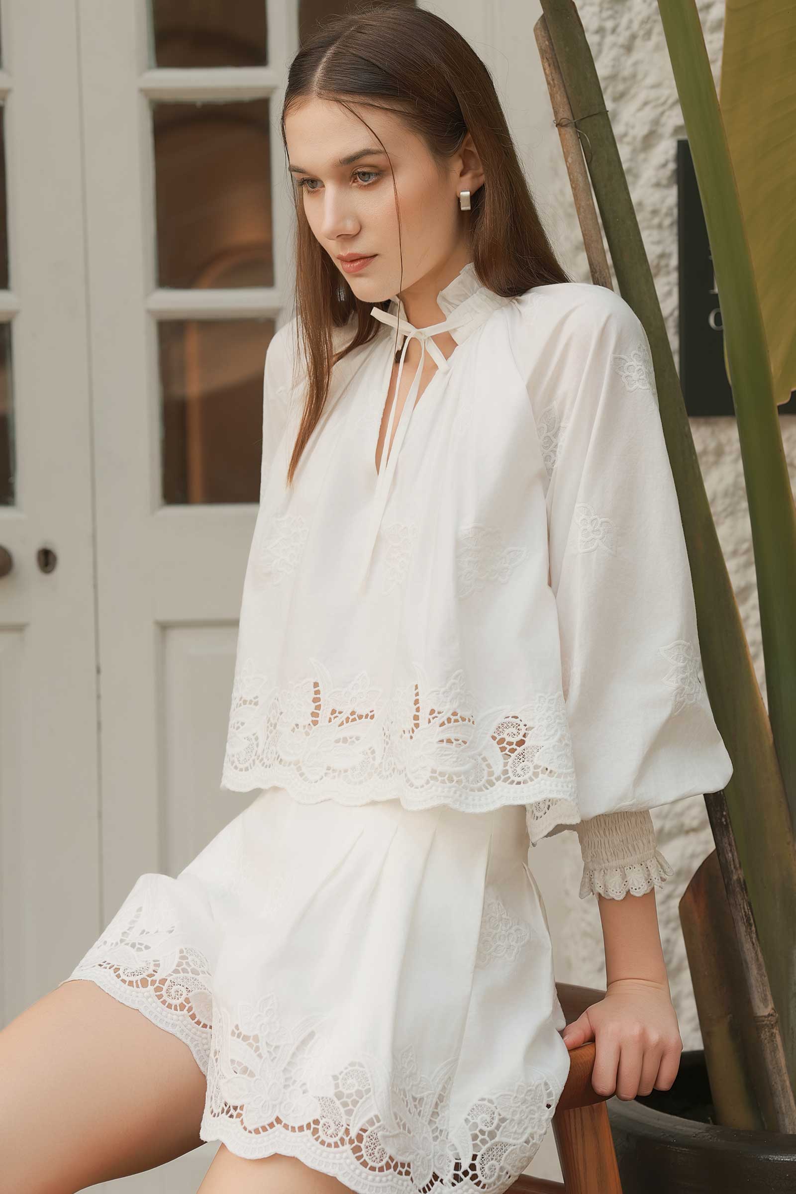 Florienne Top (White)