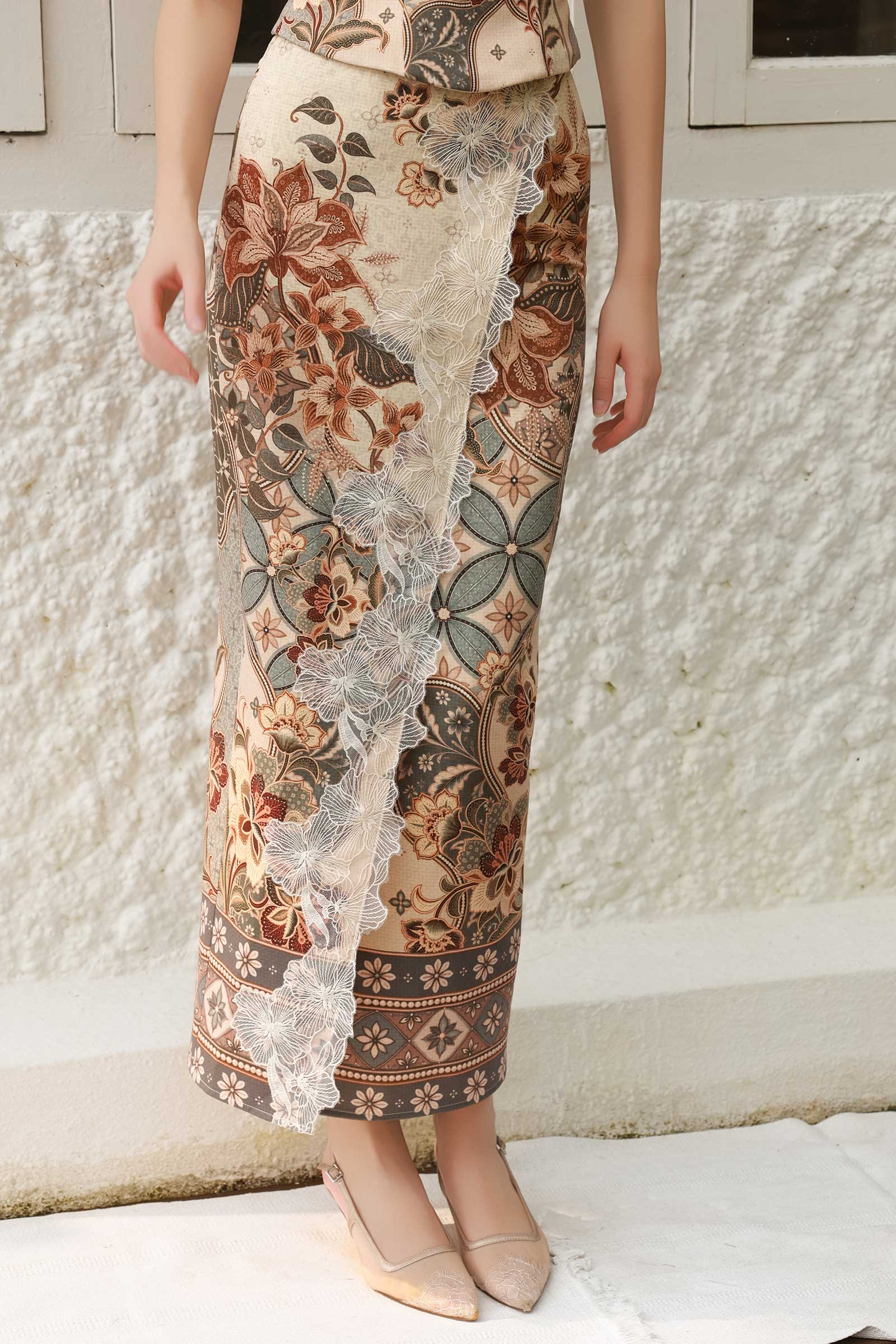 Bauhinia Skirt (Printed)