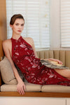 Yan Hua Qipao (Red)