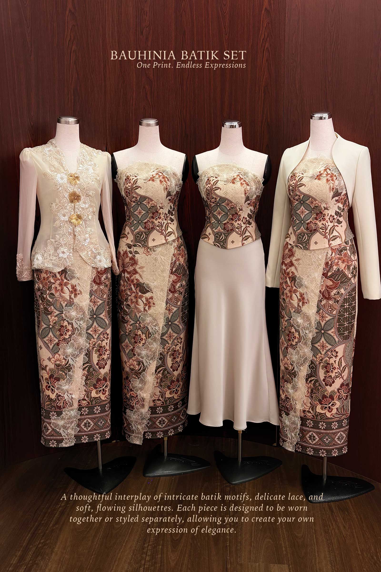 Bauhinia Skirt (Printed)