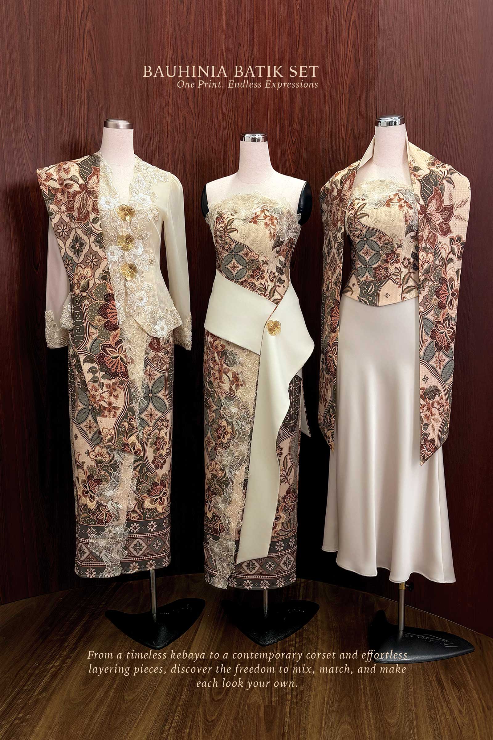 Bauhinia Skirt (Printed)