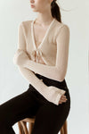 Dokieztuy Cardi Top (Nude)