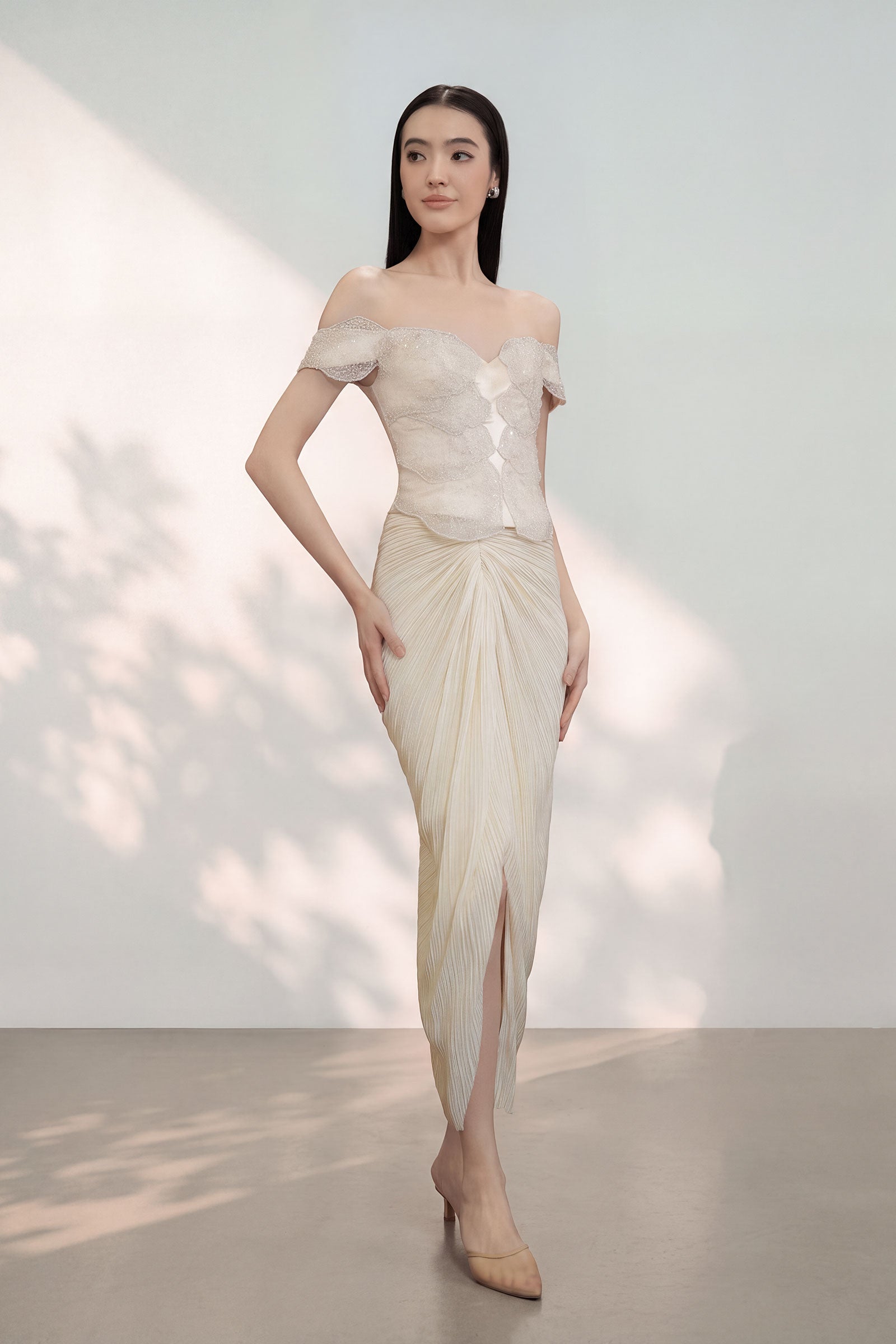 Maison Corset Top (Pearl)