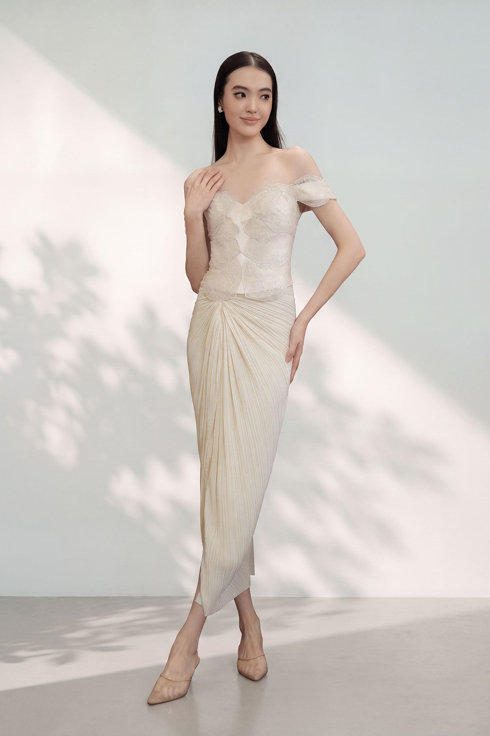 Maison Corset Top (Pearl)