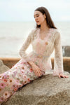 BACKORDER Roseraie Kebaya Set (Pink)