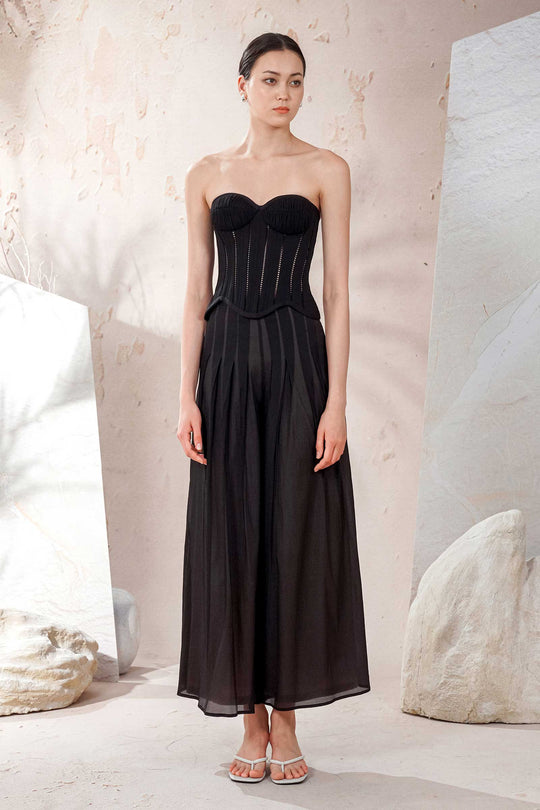 Darz Organza Pants (Black)