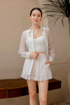 Darnisze Organza Top Set (White)