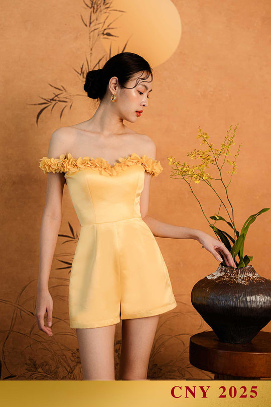 Darhua Romper (Yellow)