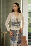 The Soleil Kebaya Top (White)