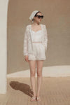 Capri Top Set (White)
