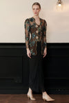 Soilera Noir Kebaya Set (Black)