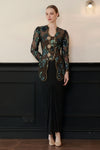 Soilera Noir Kebaya Set (Black)