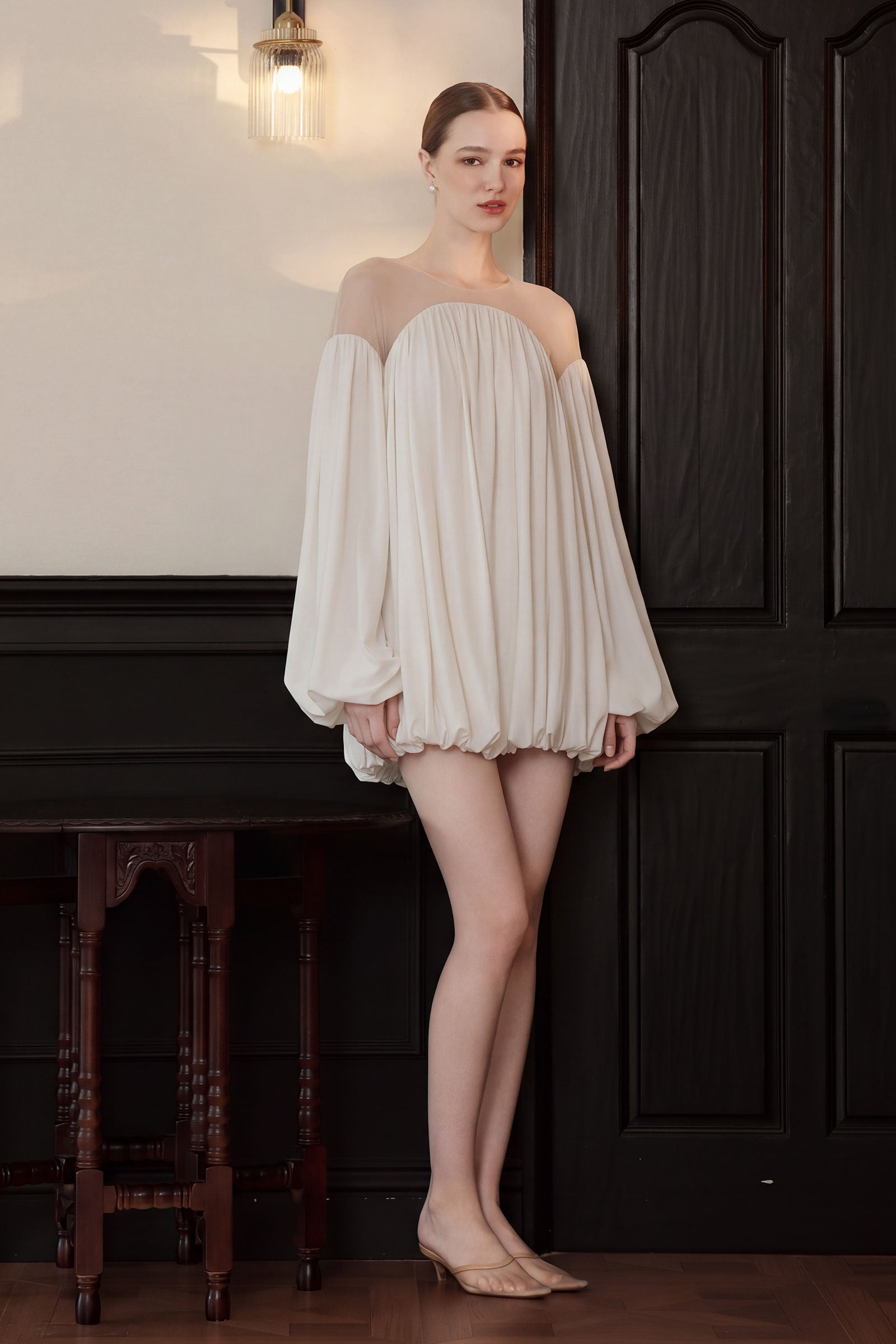 Danielle Dress (Cream)