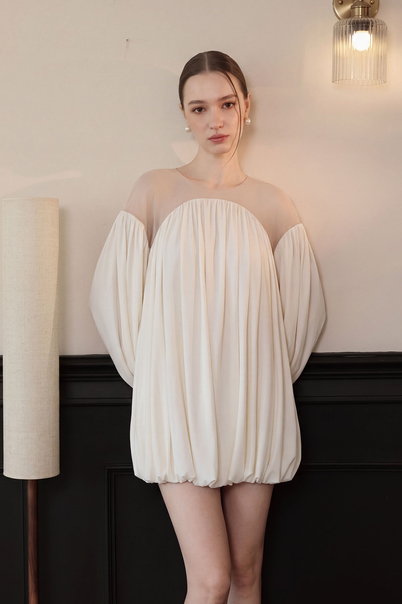 Danielle Dress (Cream)